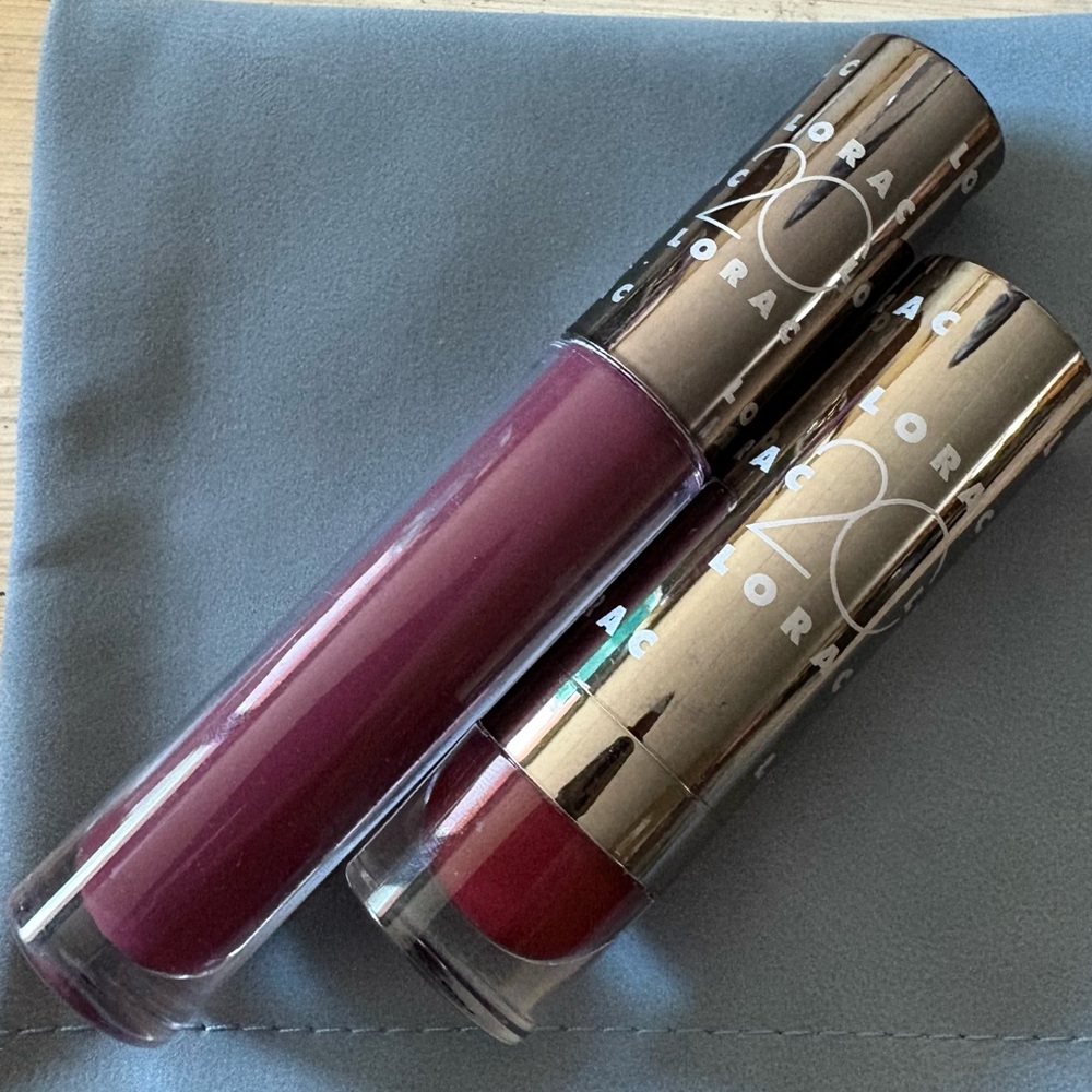 Lorac Alter Ego Lipstick and Lip Gloss Duo in Dominatrix